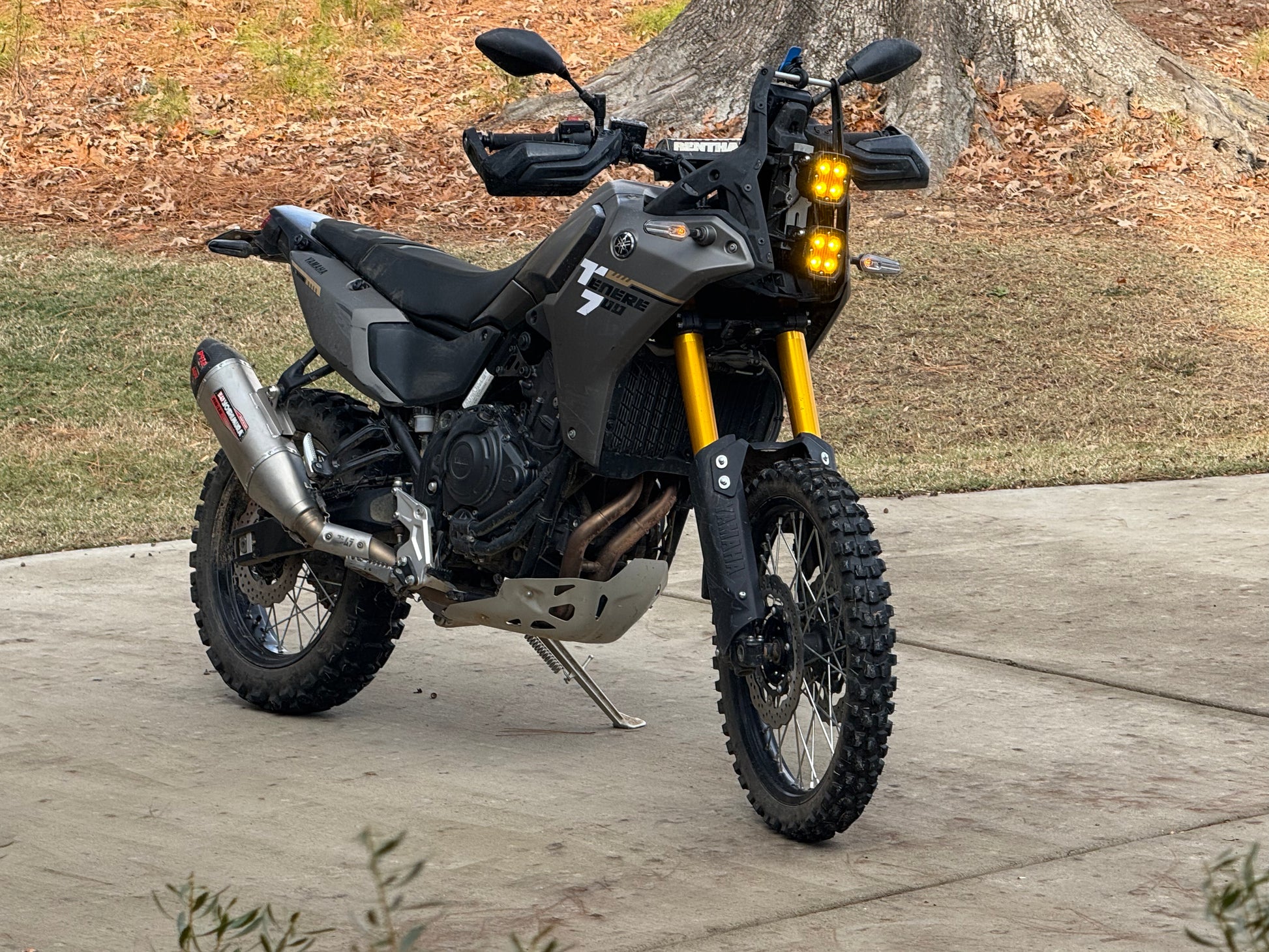 Slate 700 Yamaha Tenere 700 Slate Light Bracket (2025 and Newer) – Khyber Moto
