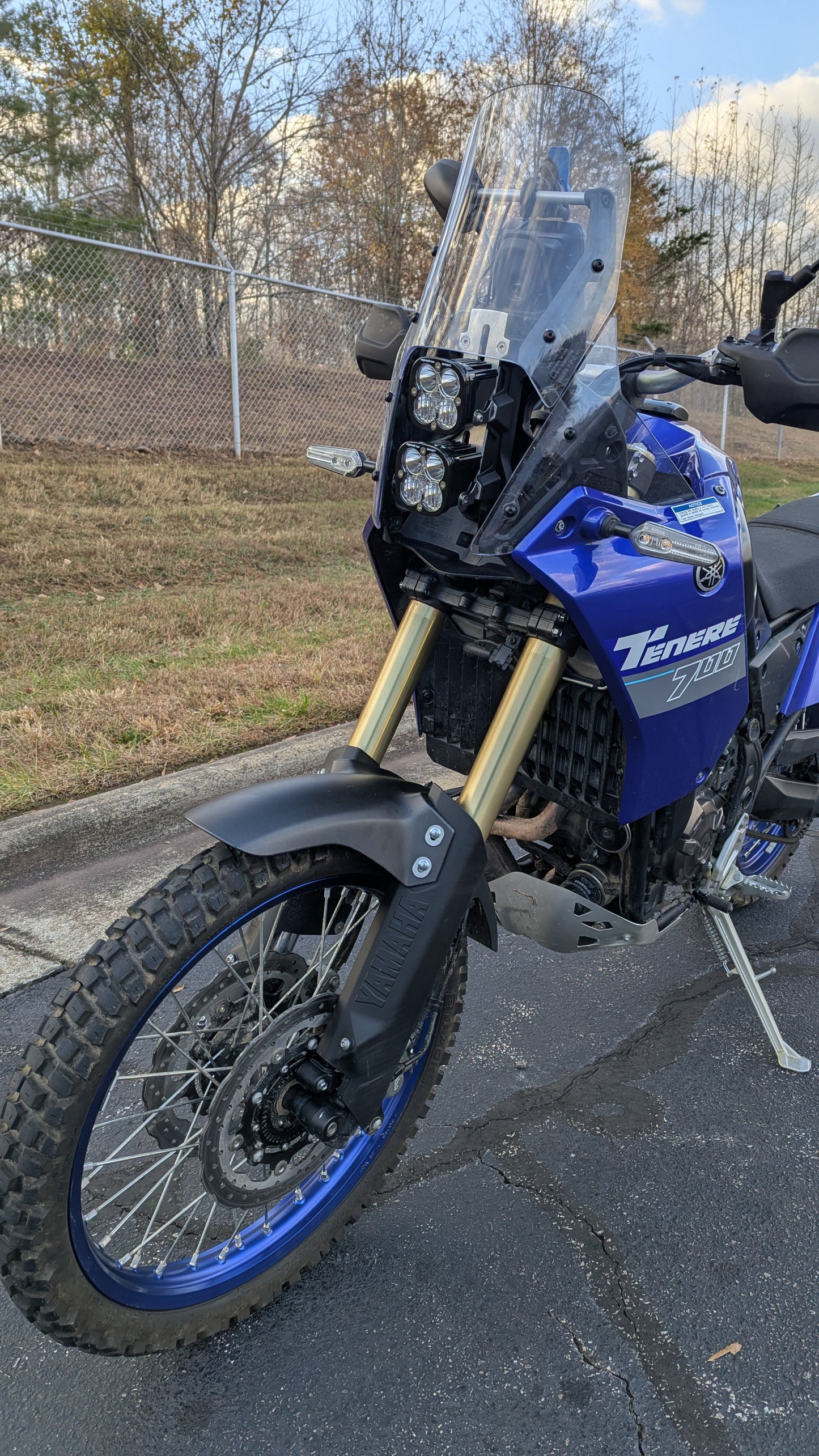 Yamaha Tenere 700 Slate Light Bracket (2024 and Older)